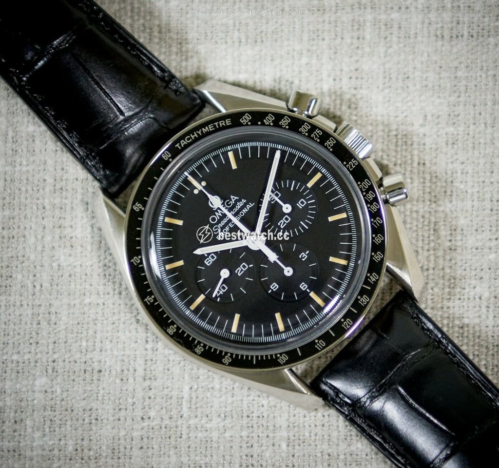 Omega Speedmaster Professional Moonwatch Mens watch Unisex Manual winding Steel 3891.50 Replica 2