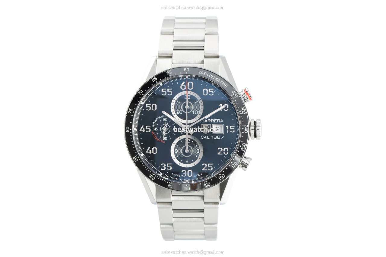 IMG_9085 TAG Heuer Carrera Calibre 1887 Mens watch Unisex Automatic Steel CAR2A10-2 Replica 2