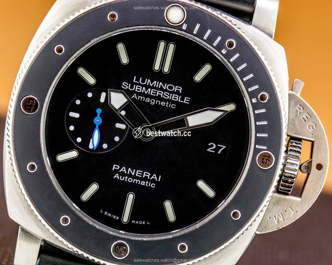 IMG_9085 Panerai Luminor Submersible 1950 3 Days Automatic Mens watch Unisex Automatic Titanium PAM01389 Replica 2