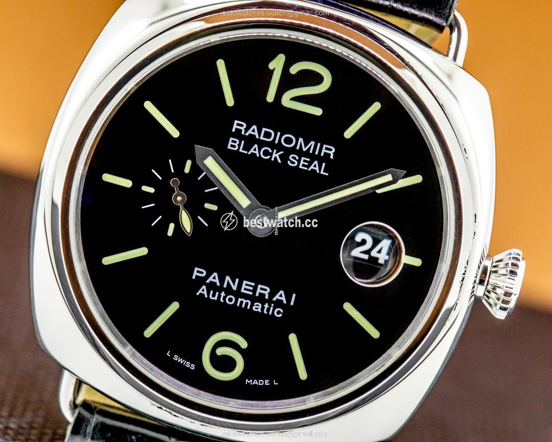 IMG_9085 Panerai Radiomir Black Seal Mens watch Unisex Automatic Steel PAM00287 Replica 2