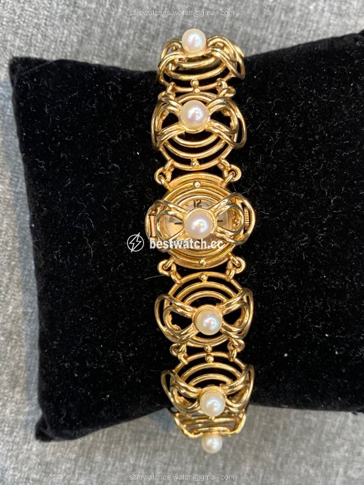 IMG_9085 Jaeger-LeCoultre Womens watch Manual winding Yellow gold LeCoultre Bracelet Watch Replica 2