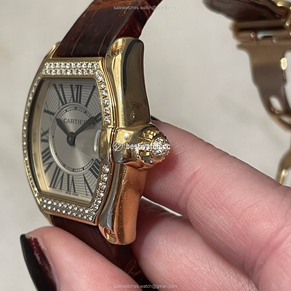 Cartier Roadster Womens watch Quartz Yellow gold 2676 Replica 2