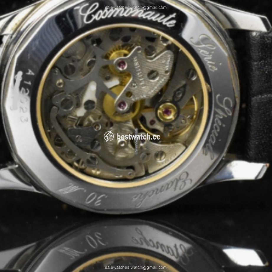 IMG_9085 Breitling Navitimer Cosmonaute Mens watch Unisex Manual winding Steel A12023 Replica 2