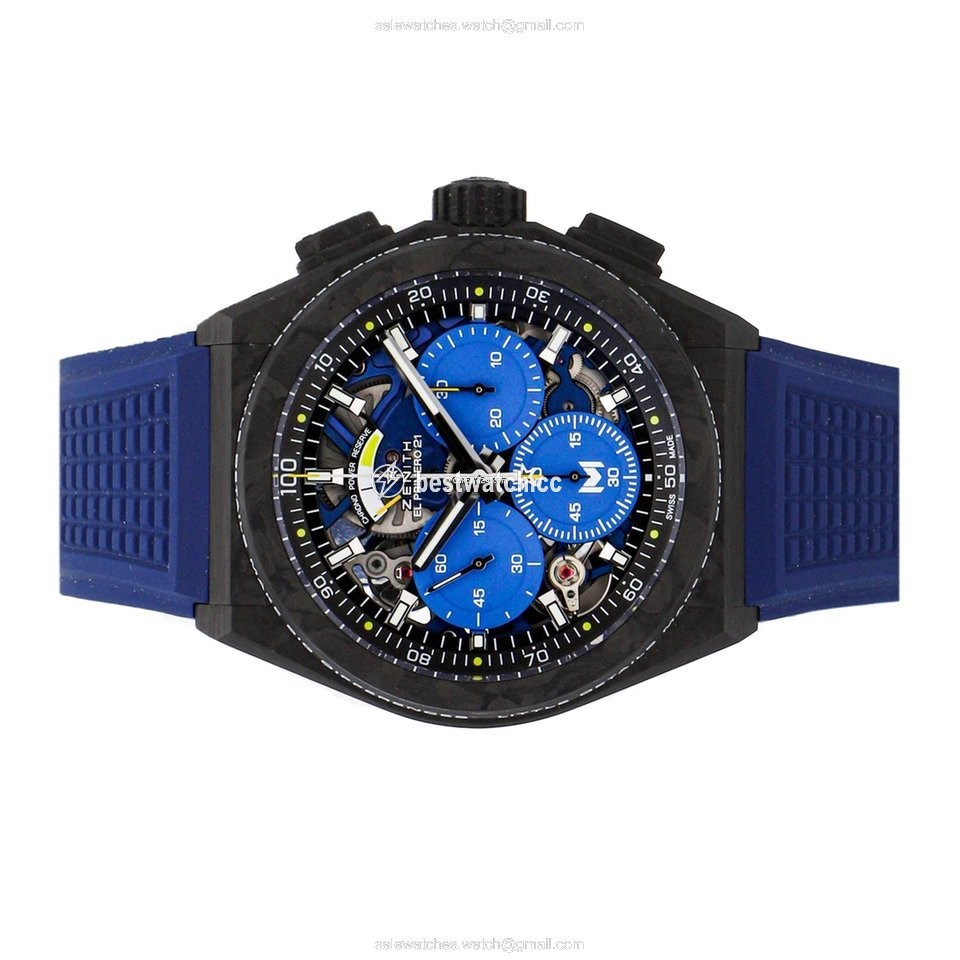 Zenith Defy Mens watch Unisex Automatic Carbon 10.9000.9004 M99.R939 Replica 2