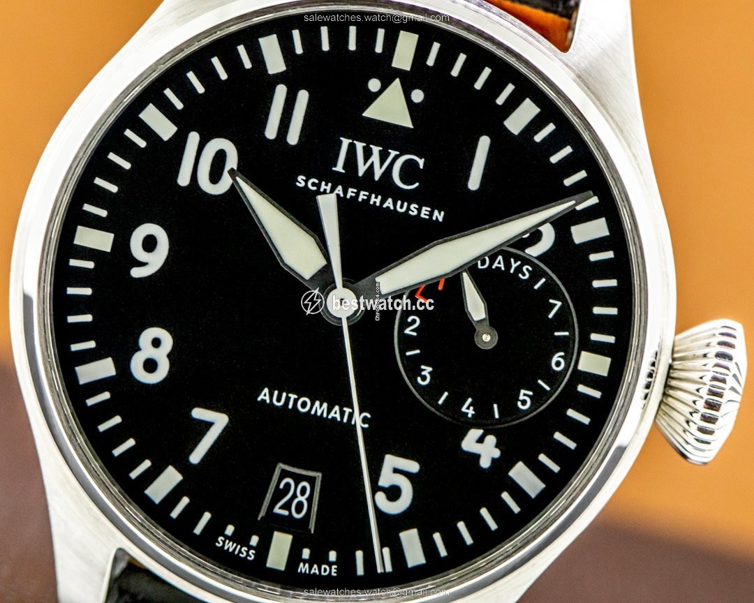 IMG_9085 IWC Big Pilot Mens watch Unisex Automatic Steel IW500912 Replica 2