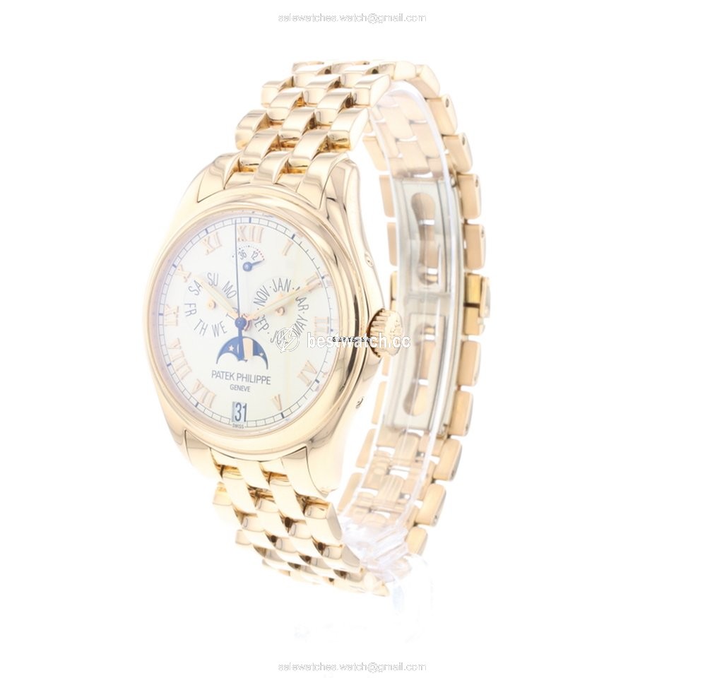 IMG_9085 Patek Philippe Annual Calendar Mens watch Unisex Automatic Rose gold 5036 1R 001 Replica 2