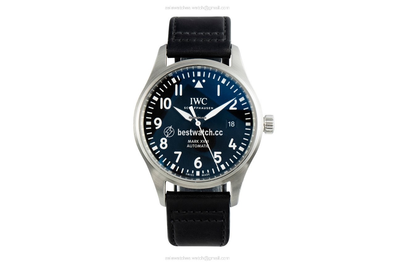 IMG_9085 IWC Pilot Mark Mens watch Unisex Automatic Steel 3270 Replica 2