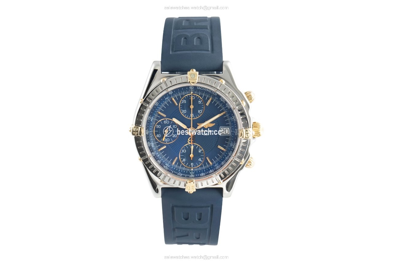 Breitling Chronomat Mens watch Unisex Automatic Gold Steel B13050.1 Replica 2