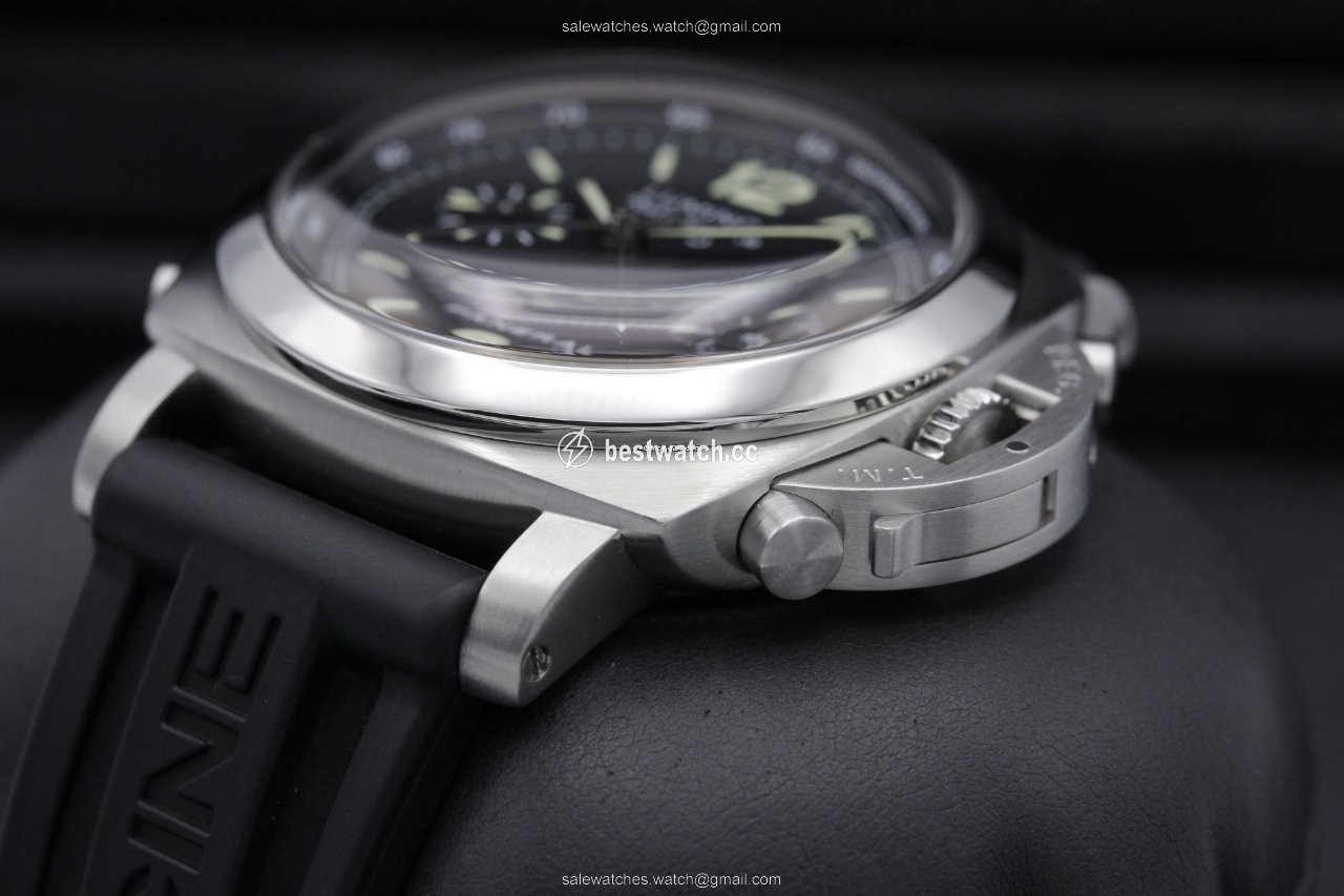 Panerai Luminor 1950 3 Days Chrono Flyback Steel PAM 213 Replica 2