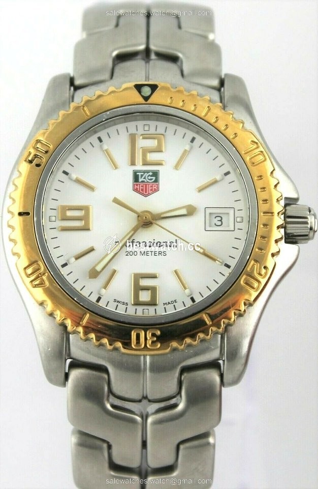 IMG_9085 TAG Heuer Link Quartz Mens watch Unisex Quartz Gold Steel WT1250.BD0555 Replica 2