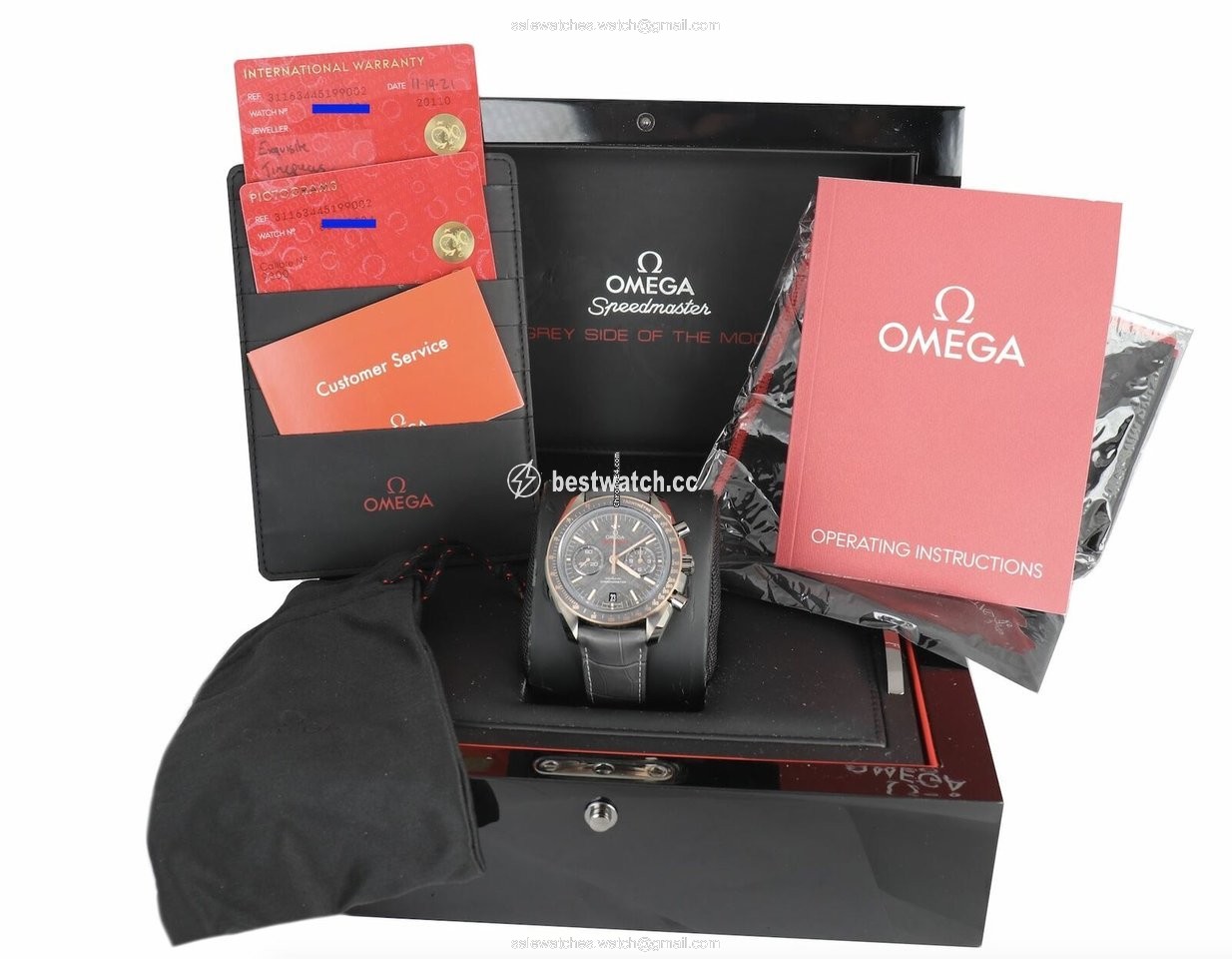 IMG_9085 Omega Speedmaster Professional Moonwatch Mens watch Unisex Automatic Ceramic 311.63.44.51.99.002 Replica 2