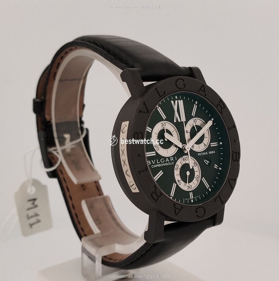 IMG_9085 Bulgari Bulgari Quartz Carbon BB38CLCH Replica 2
