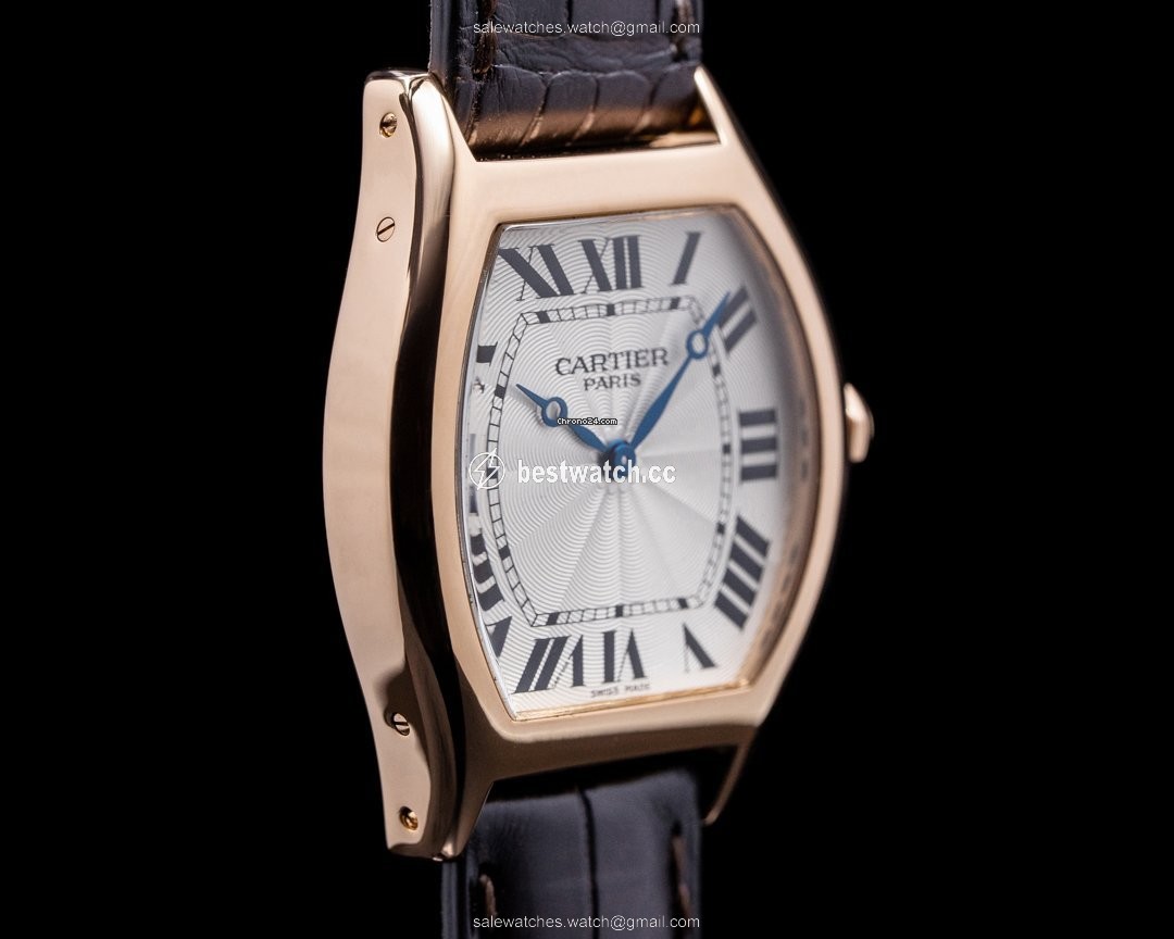IMG_9085 Cartier Tortue Mens watch Unisex Manual winding Yellow gold 2496C Replica 2