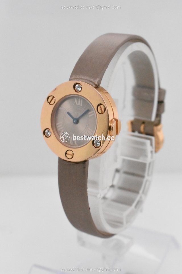 Cartier Quartz Rose gold 2977 Replica 2