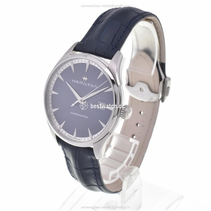 Hamilton Jazzmaster Mens watch Unisex Quartz Steel H324510.H32451641 Replica 2