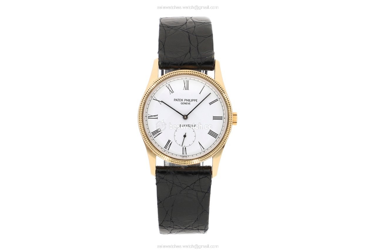 IMG_9085 Patek Philippe Calatrava Mens watch Unisex Manual winding Yellow gold 3796 D Replica 2