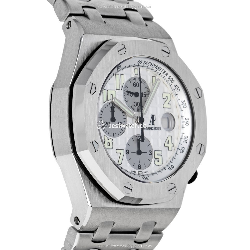 IMG_9085 Audemars Piguet Royal Oak Offshore Chronograph Mens watch Unisex Automatic Steel 25721ST.OO.1000ST.07.A Replica 2