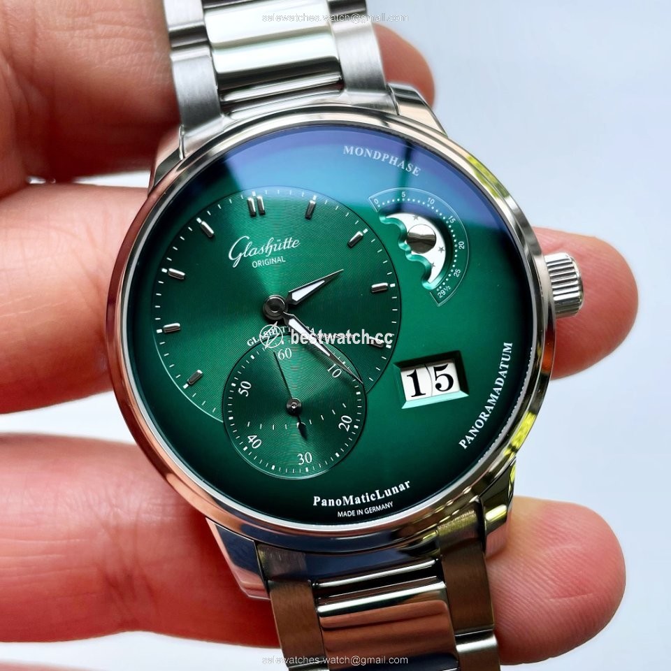 Glashutte Original PanoMaticLunar Mens watch Unisex 1-90-02-13-32-70 Replica 2