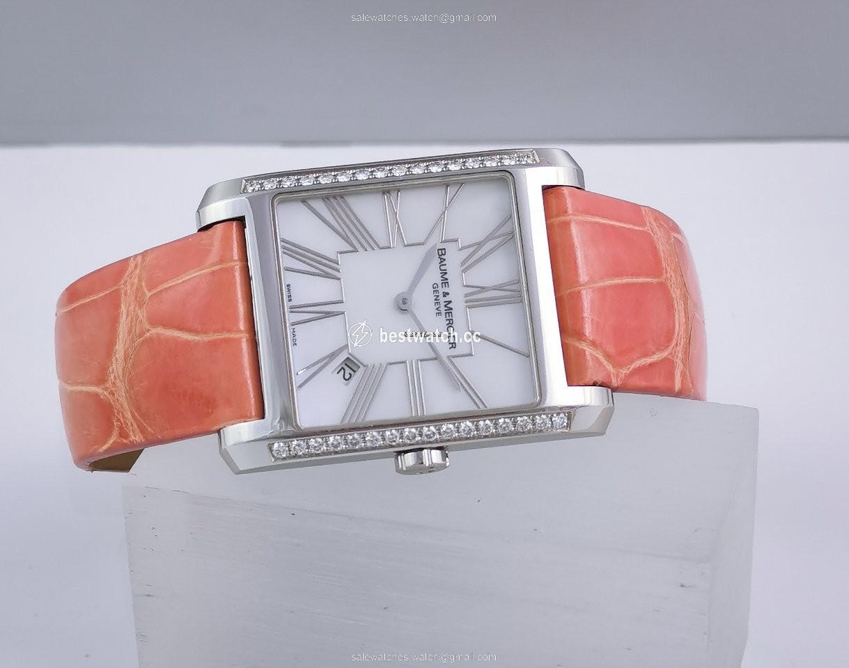IMG_9085 Baume & Mercier Hampton Womens watch Quartz Steel 10023 Replica 2