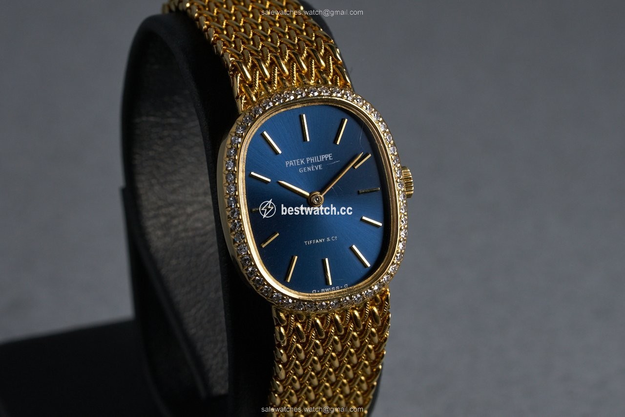 IMG_9085 Patek Philippe Golden Ellipse Womens watch Manual winding Yellow gold 4498 Replica 2