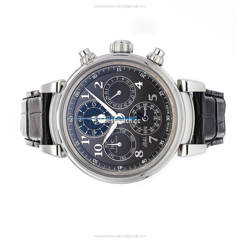 IMG_9085 IWC Da Vinci Perpetual Calendar Mens watch Unisex Automatic Steel IW3921-03 Replica 2