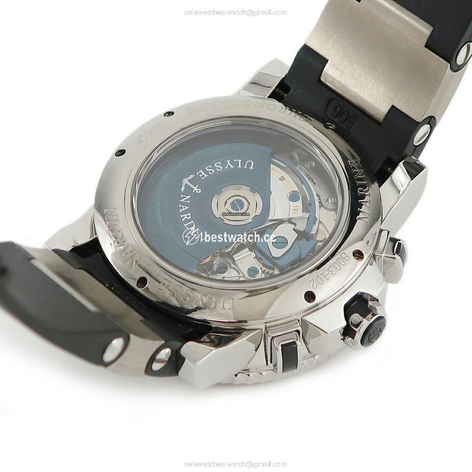 IMG_9085 Ulysse Nardin Maxi Marine Diver Mens watch Unisex Automatic 8003-102-3 92 Replica 2
