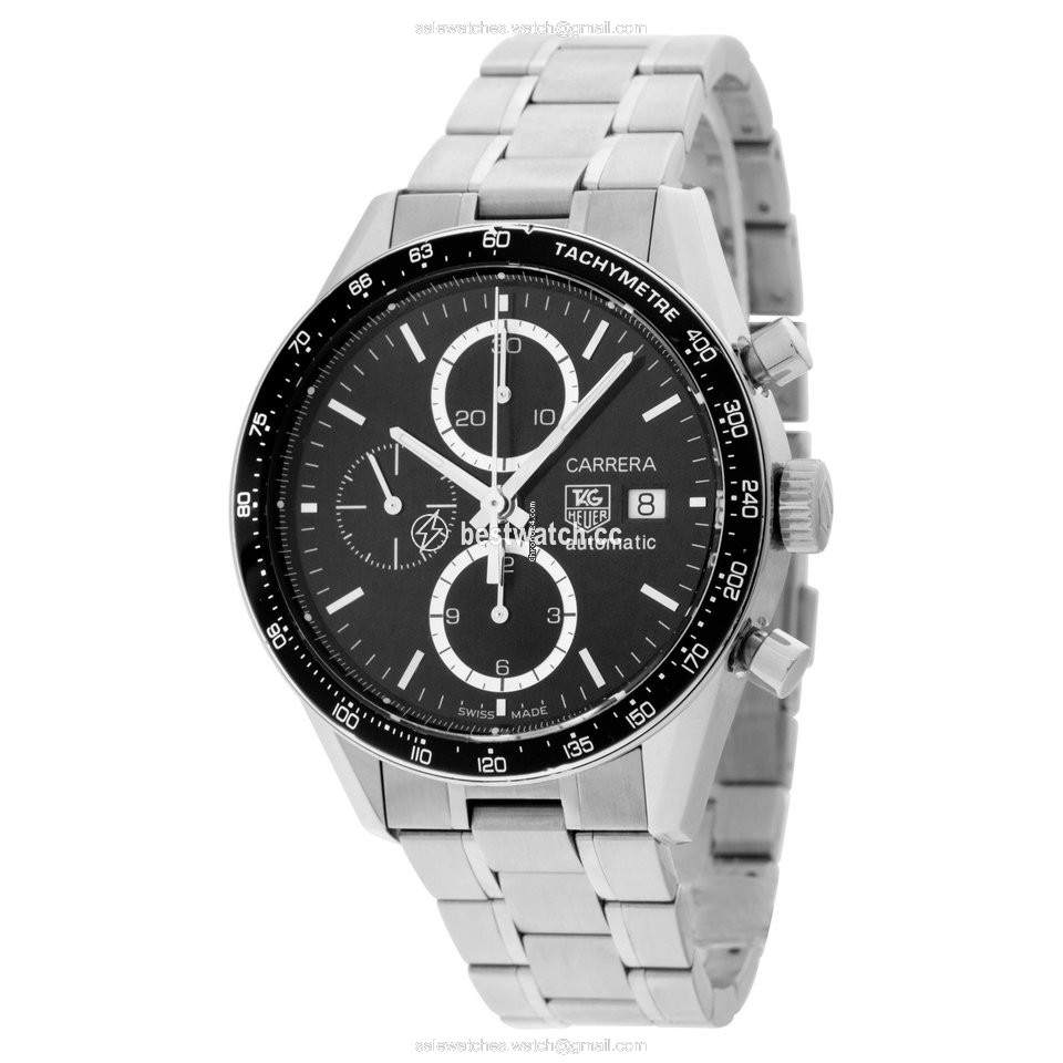 TAG Heuer Carrera Calibre 16 Mens watch Unisex Automatic Steel CV2010-1 Replica 2