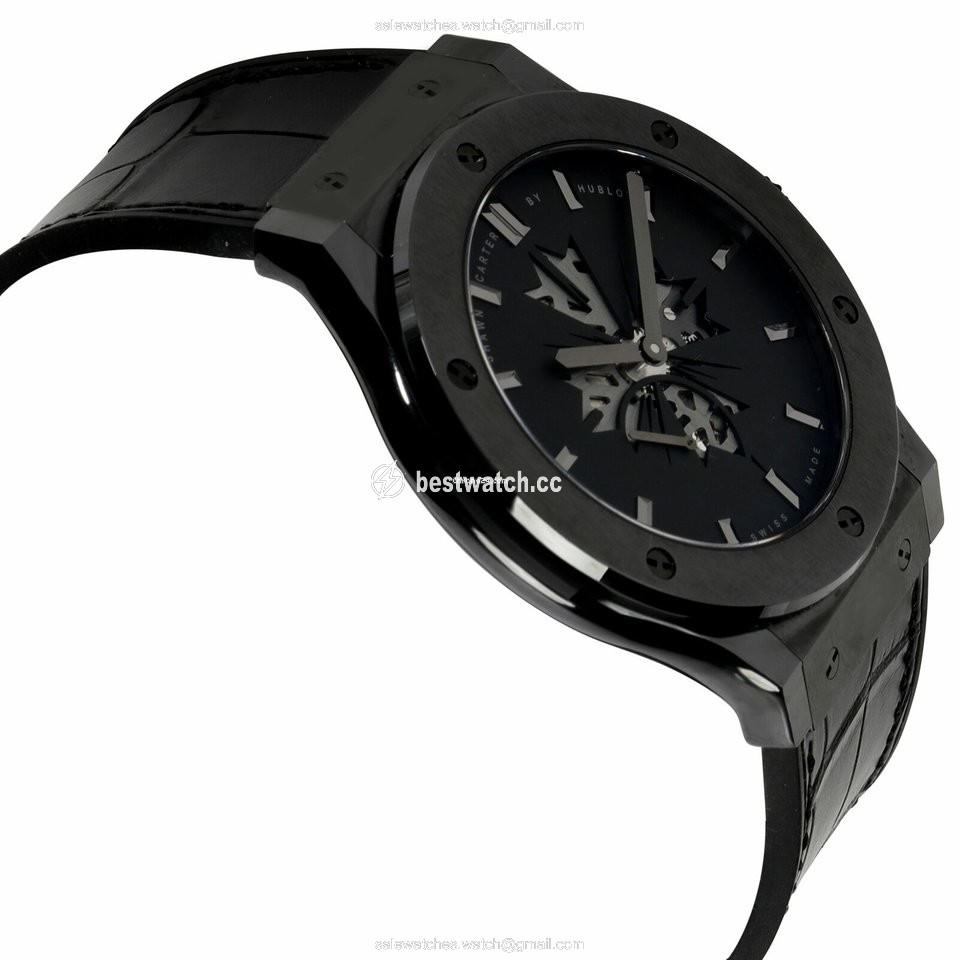 IMG_9085 Hublot Classic Fusion Ultra-Thin Mens watch Unisex Manual winding Ceramic 515.CM Replica 2