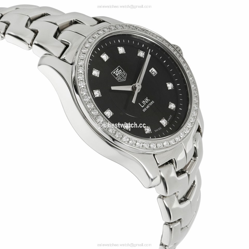 IMG_9085 TAG Heuer Link Lady Womens watch Quartz Steel WJF131A.BA0572 Replica 2
