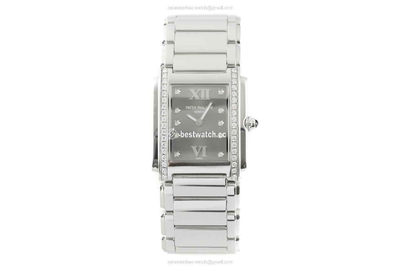 Patek Philippe Twenty~4 Womens watch Quartz Steel 4910 10 Replica 2