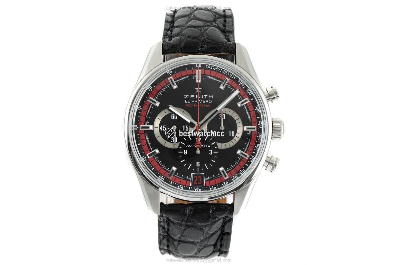 IMG_9085 Zenith El Primero 36000 VpH Mens watch Unisex Automatic Steel 03.2043.400 Replica 2