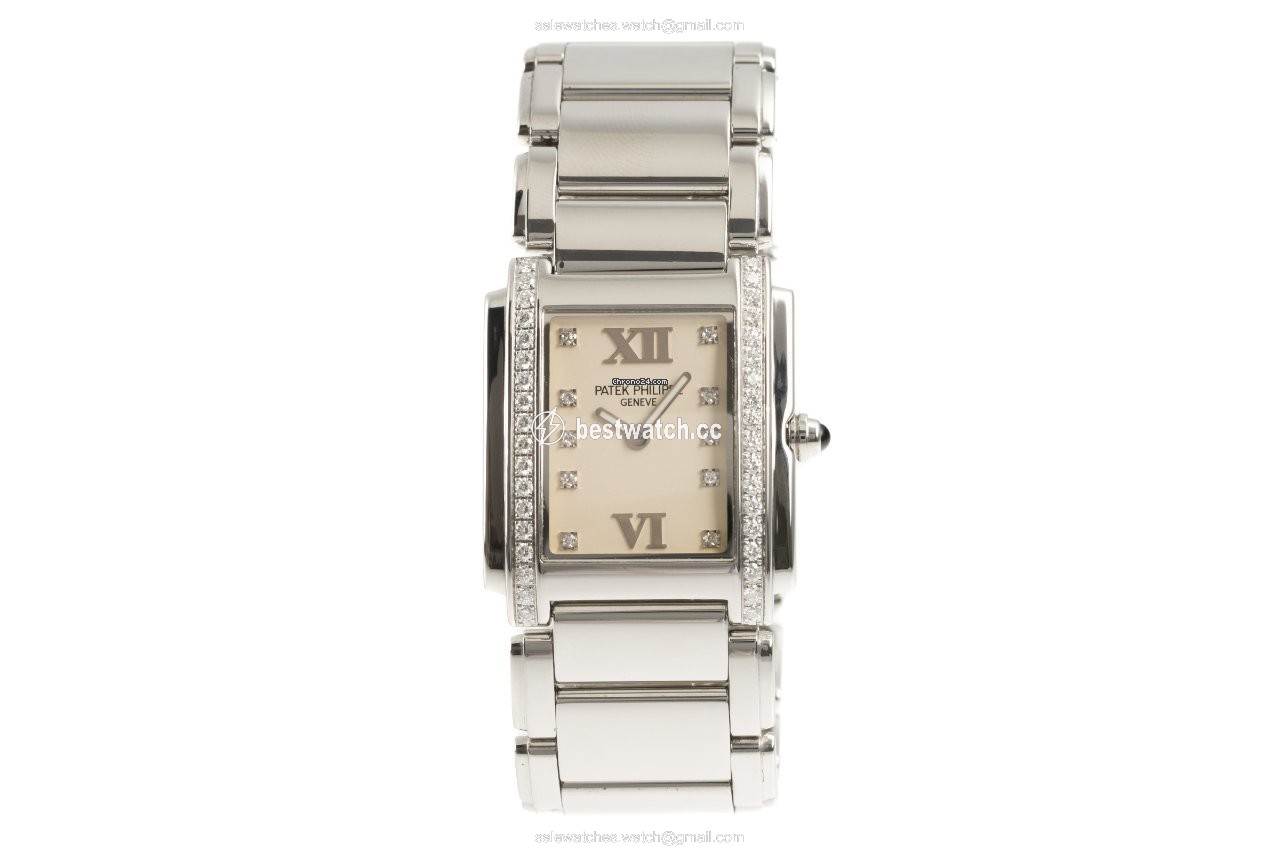 IMG_9085 Patek Philippe Twenty~4 Womens watch Quartz Steel 4910 010A-011 Replica 2