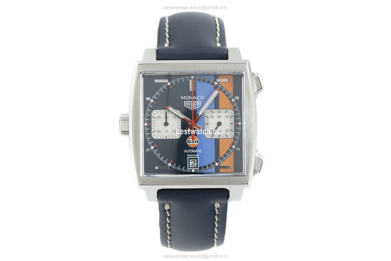 IMG_9085 TAG Heuer Monaco Mens watch Unisex Automatic Steel CAW211R Replica 2