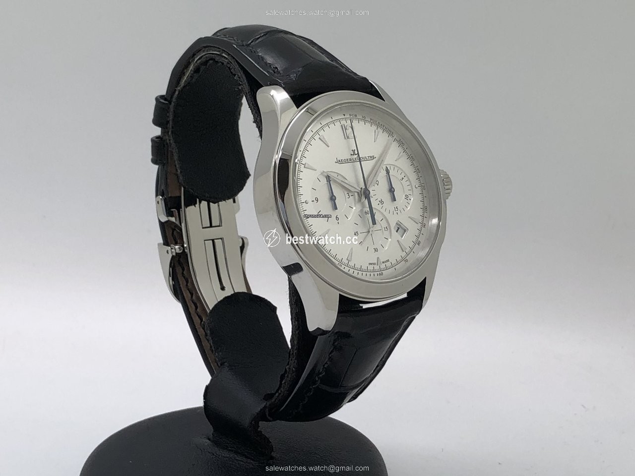 IMG_9085 Jaeger-LeCoultre Master Chronograph Mens watch Unisex Automatic Steel 174.8.C1 Replica 2