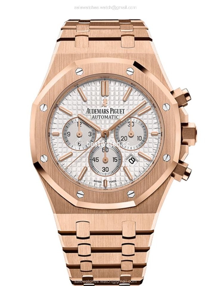IMG_9085 Audemars Piguet Royal Oak Chronograph Mens watch Unisex Automatic Rose gold 26320OR.OO.1220OR.02 Replica 2