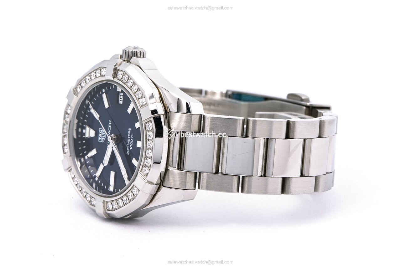 IMG_9085 TAG Heuer Aquaracer Lady Womens watch Quartz Steel WAY131N Replica 2