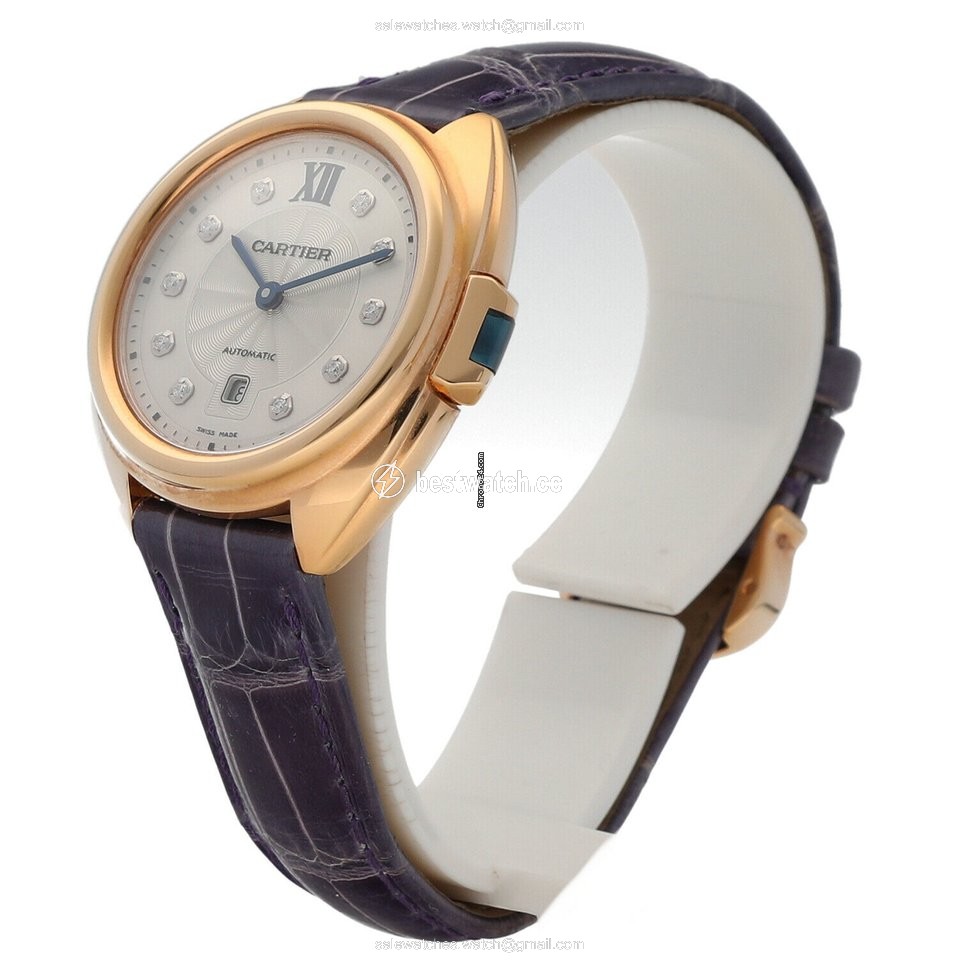 Cartier Cle de Cartier Automatic Rose gold 3947 Replica 2