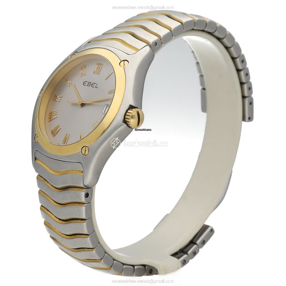 Ebel Classic Mens watch Unisex Quartz Gold Steel E1187F41 Replica 2