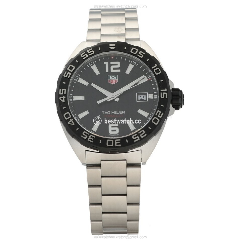 IMG_9085 TAG Heuer Formula 1 Quartz Mens watch Unisex Quartz Steel WAZ1110 Replica 2