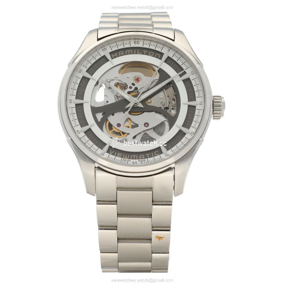 IMG_9085 Hamilton Jazzmaster Viewmatic Automatic Steel H425550 Replica 2