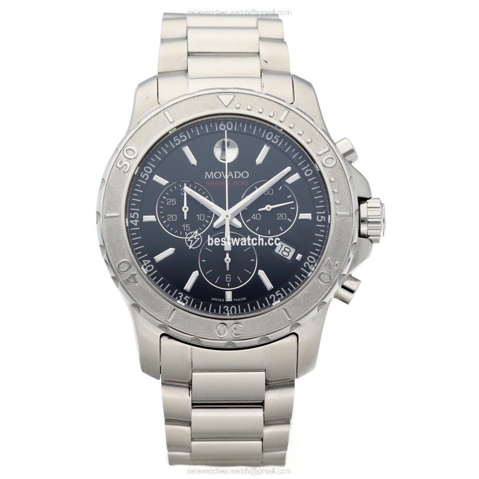 IMG_9085 Movado Series 800 Mens watch Unisex Quartz Steel 14.1.14.1195 Replica 2