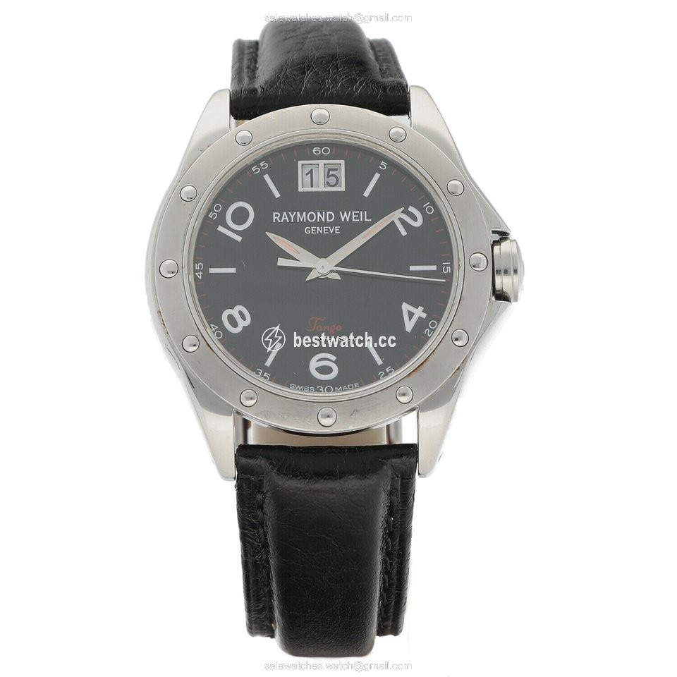 IMG_9085 Raymond Weil Tango Mens watch Unisex Quartz Steel 5595 Replica 2