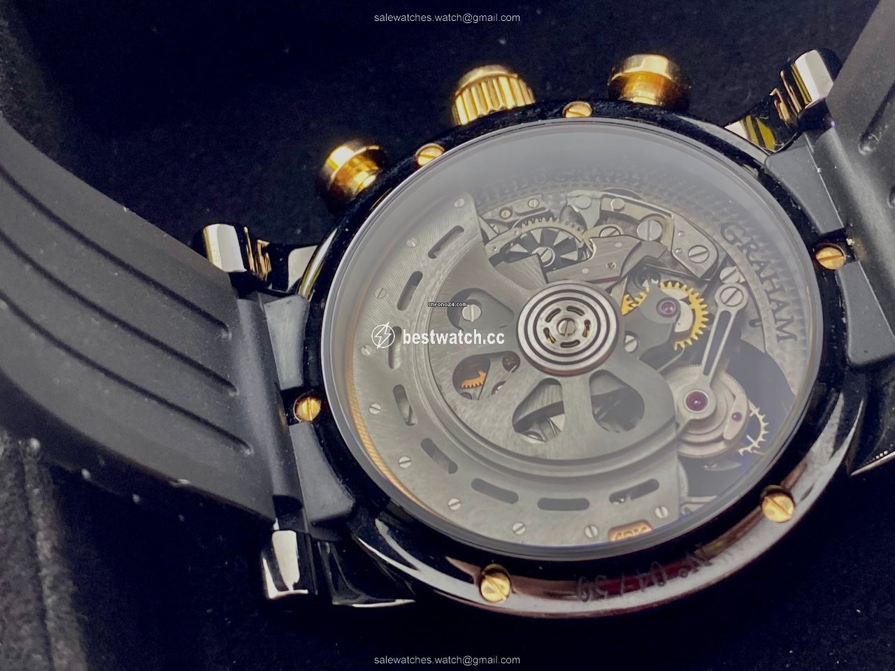 IMG_9085 Graham Silverstone Mens watch Unisex Automatic Rose gold 2TWAO.B01A.C104B Replica 2
