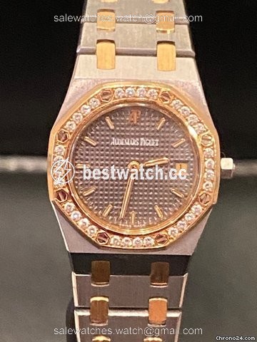 IMG_9085 Audemars Piguet Royal Oak Womens watch Quartz Gold Steel SA66319 Z 0722 Replica 2