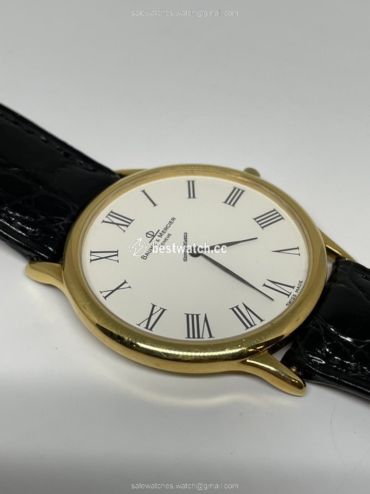 IMG_9085 Baume & Mercier Classima Mens watch Unisex Quartz Yellow gold MV045078 Replica 2