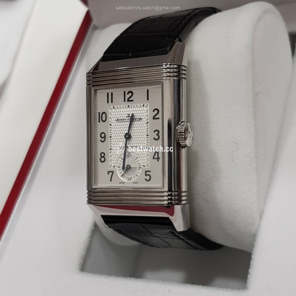 IMG_9085 Jaeger-LeCoultre Reverso Duoface Mens watch Unisex Automatic Steel Q3838420 Replica 2