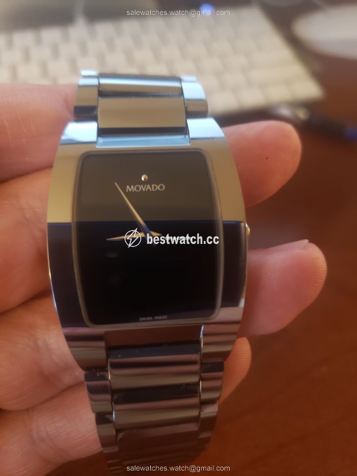 Movado Fiero Mens watch Unisex Quartz Tungsten 0605621 Replica 2
