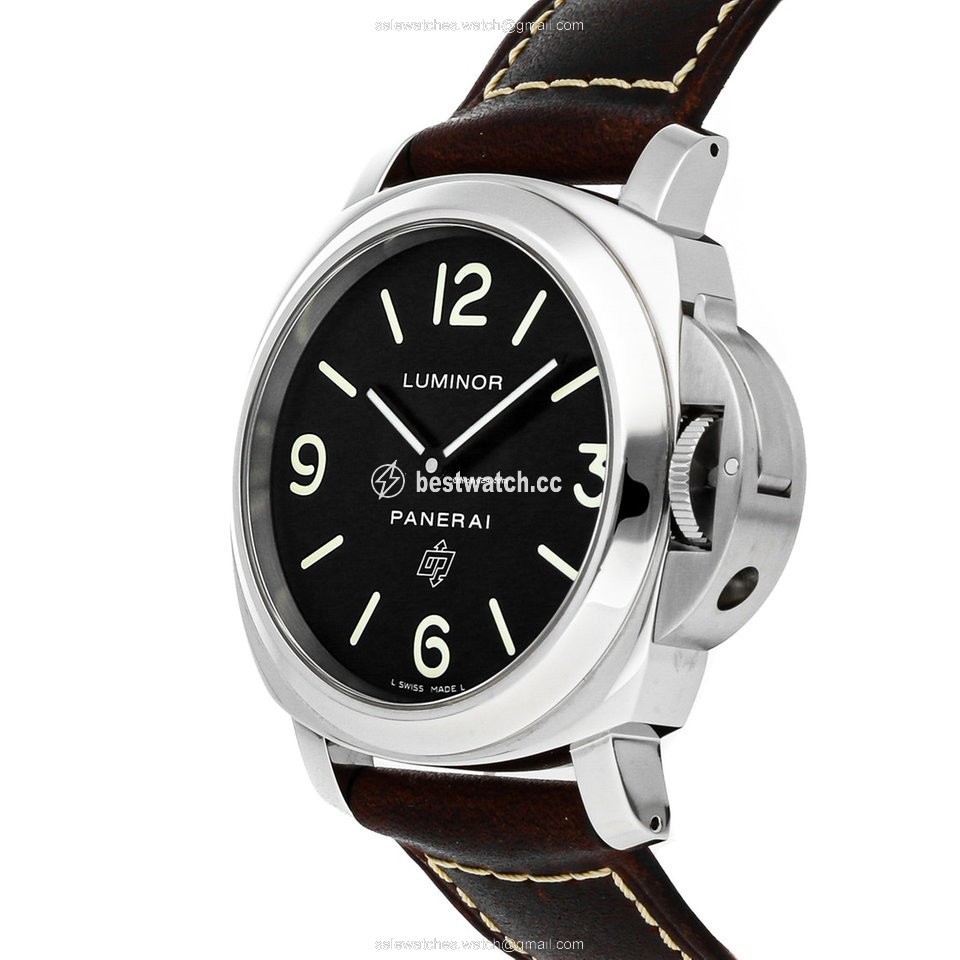 IMG_9085 Panerai Luminor Base Logo Mens watch Unisex Manual winding Steel PAM01000 Replica 2