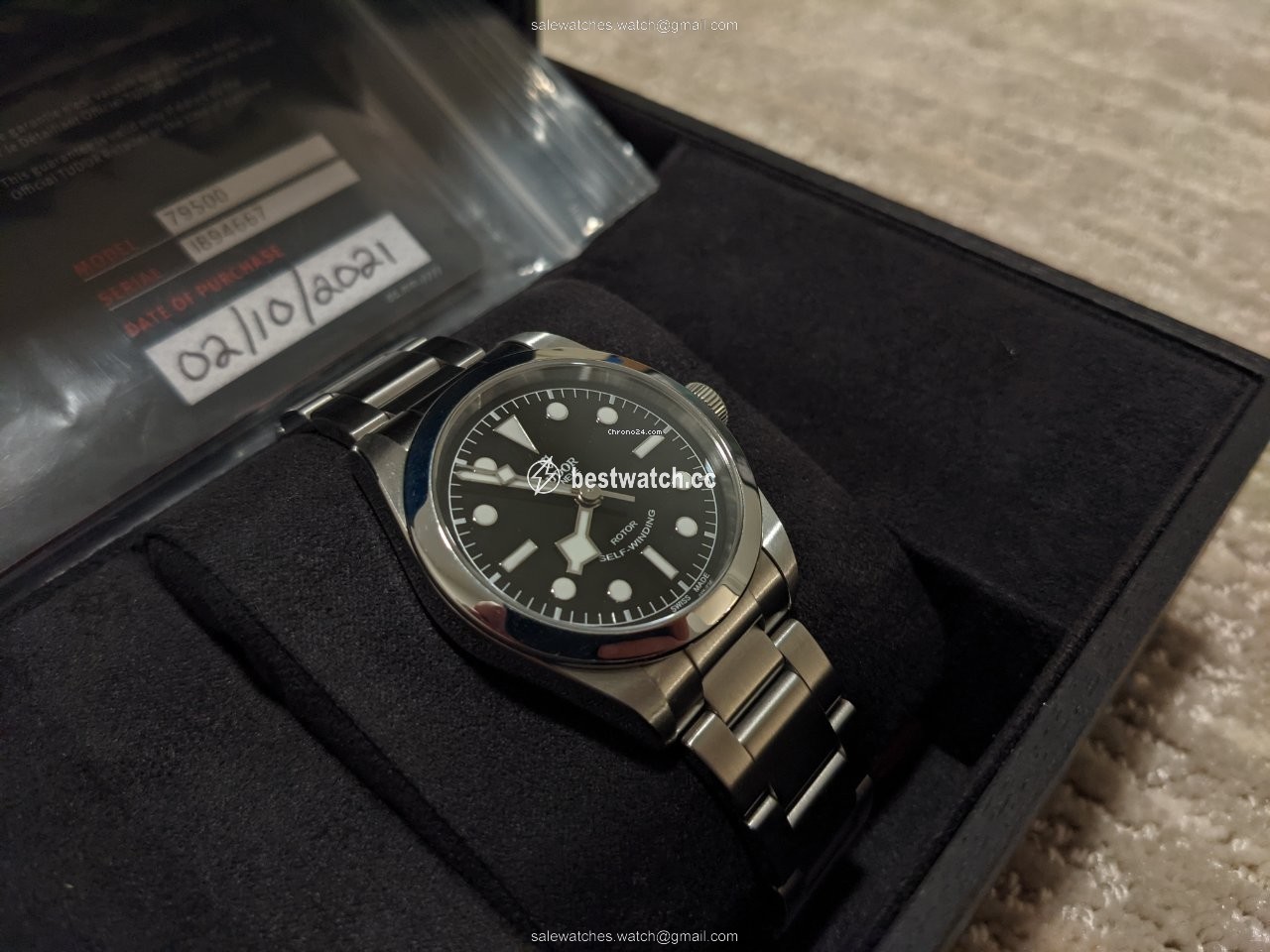 IMG_9085 Tudor Black Bay 36 Mens watch Unisex Automatic Steel 79500 Replica 2