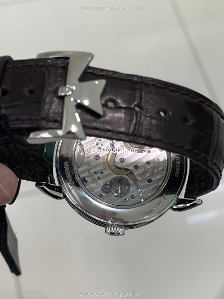 IMG_9085 Vacheron Constantin Historiques Mens watch Unisex Manual winding Steel 3110V 000A-B425 Replica 2